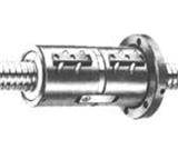 法蘭式雙螺母外循環墊片預緊凸出式